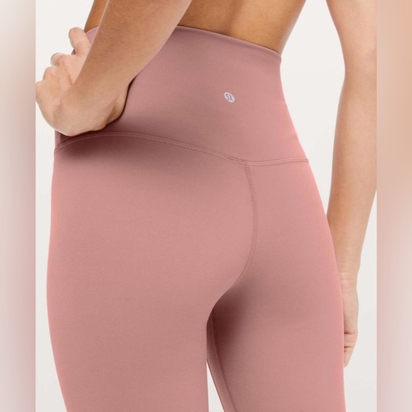 Lululemon Align Crop Leggings 21” – Spanish Rose | Sz 10 - Picture 2 of 9
